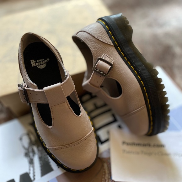 Dr. Martens Bethan T-Bar Platform Shoe - Picture 5 of 10